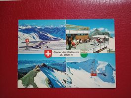 Glacier des Diavlerets mehrbildrig Flugzeug Luftseilbahn