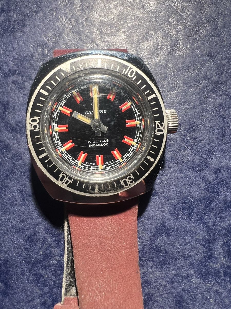 Candino Orologi: Candino Vintage Taucheruhr – Usato da Laufen venduto da groove60 5