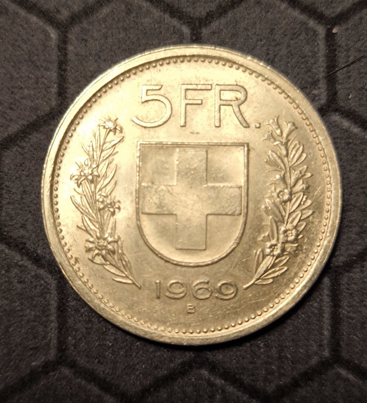 Tutti le monete: 5 Francs 1969 – Usato da Nyon venduto da AlexKey71