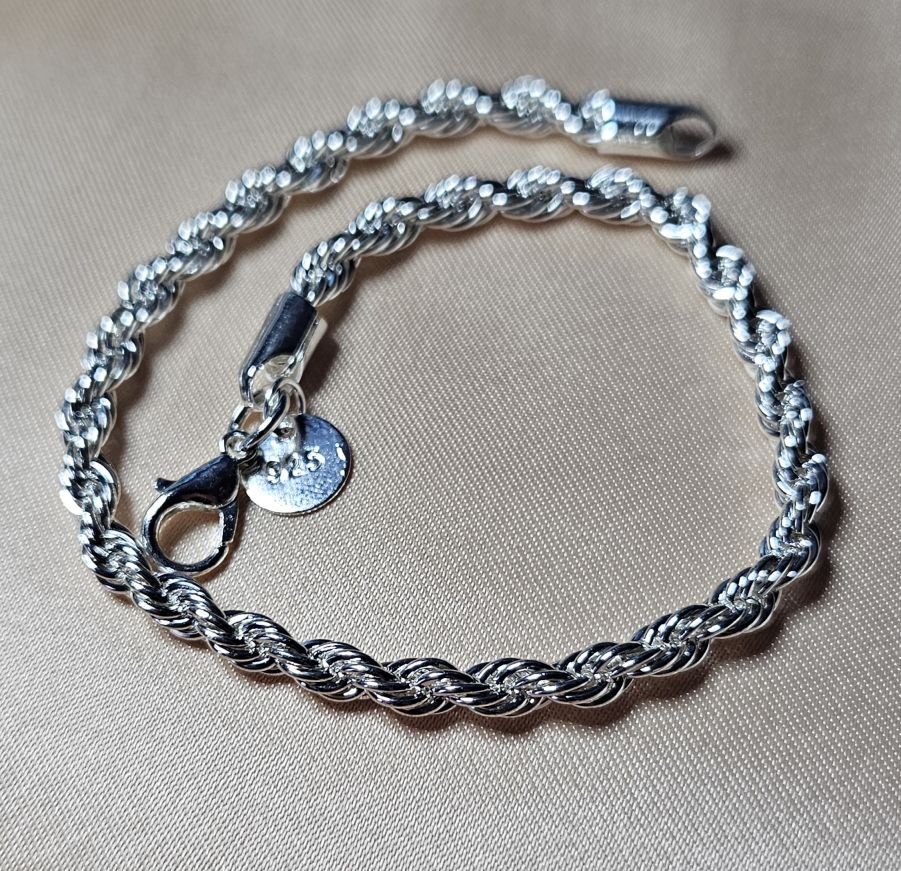 Bracciali & Braccialetti: Sehr elegantes Armband 925 versilbert 19 cm – Nuovo (secondo la descrizione) da Grenchen venduto da maretop