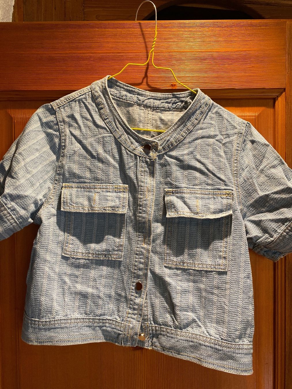 Giacche: Jeansjacke mit kurzen Armen – Nuovo e nell'imballaggio originale da Buchberg venduto da Delmonte