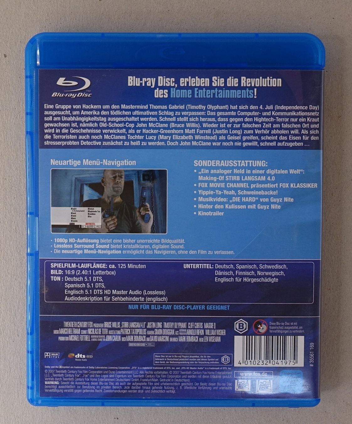 Tous les DVDs: Stirb Langsam 4.0 – D'occasion à Sessa par fraenklishop 1