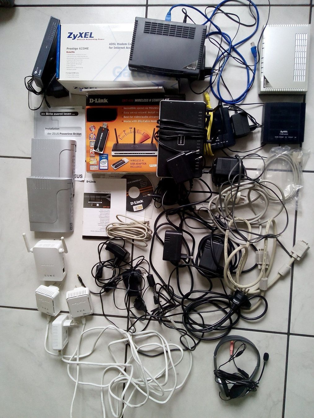 Zyxel Modem & Router: Wireless, D-Link, ZyXEL, usw. – Usato da Igis venduto da lebi