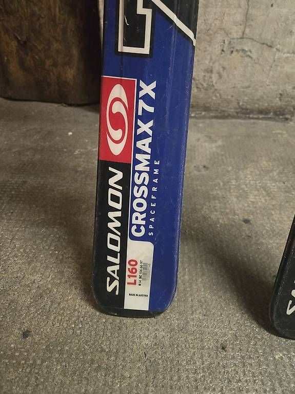 Sci: Salomon Crossmax 7X Spaceframe Ski 160 cm mit Bindung – Usato da Basel venduto da Mahapo 1