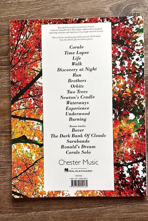 Libri: Ludovico Einaudi In a Time Lapse Noten – Nuovo (secondo la descrizione) da Oberbuchsiten venduto da Muskatellerchen 1