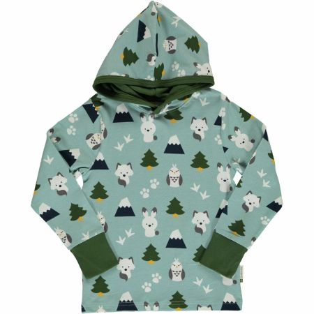 Maxomorra LS Top Kapuze Winterwelt 110/116