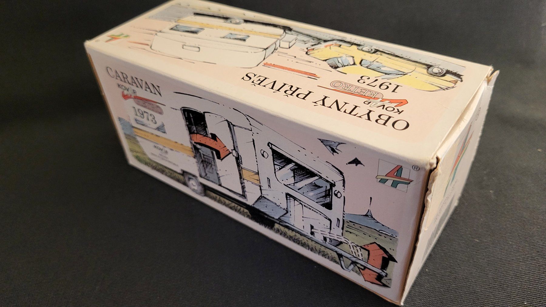 Jouets: Wohnwagen-Anhänger Retro Caravan – Neuf avec emballage d'origine à Basel par spinne02 6