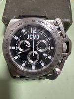 Montre JCVD Chronographe Suisse 9132G-BB Bon état pour l'été