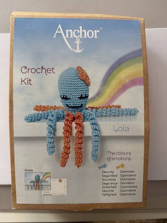 Kit bricolage: Anchor Häkelset "Lola" neu/ovp – Nuovo e nell'imballaggio originale da Knonau venduto da Fam_Dling