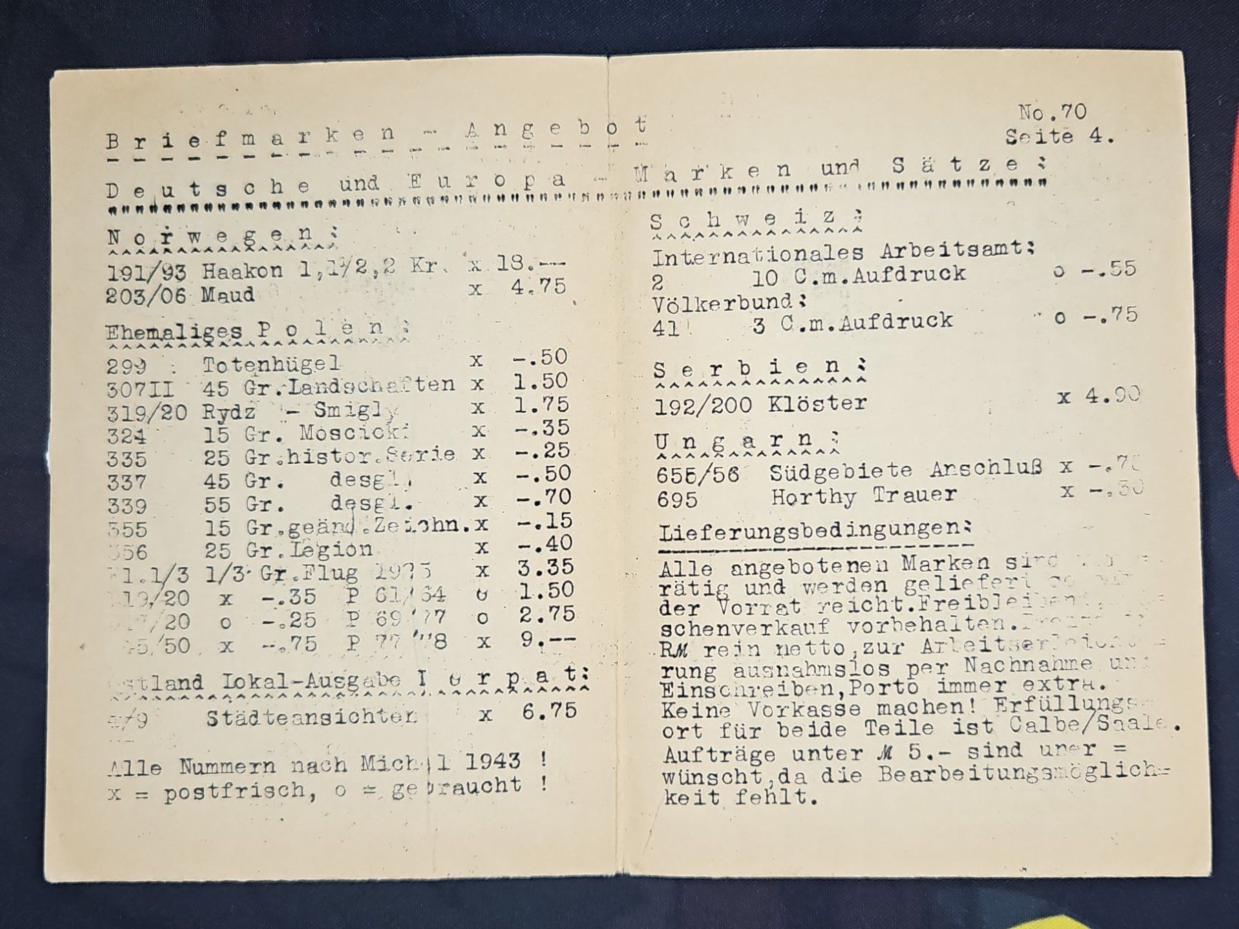 Tutti i francobolli: CL25 Document + Timbre Allemagne 19xx – Usato da Cousset venduto da Patrick_Collections 1
