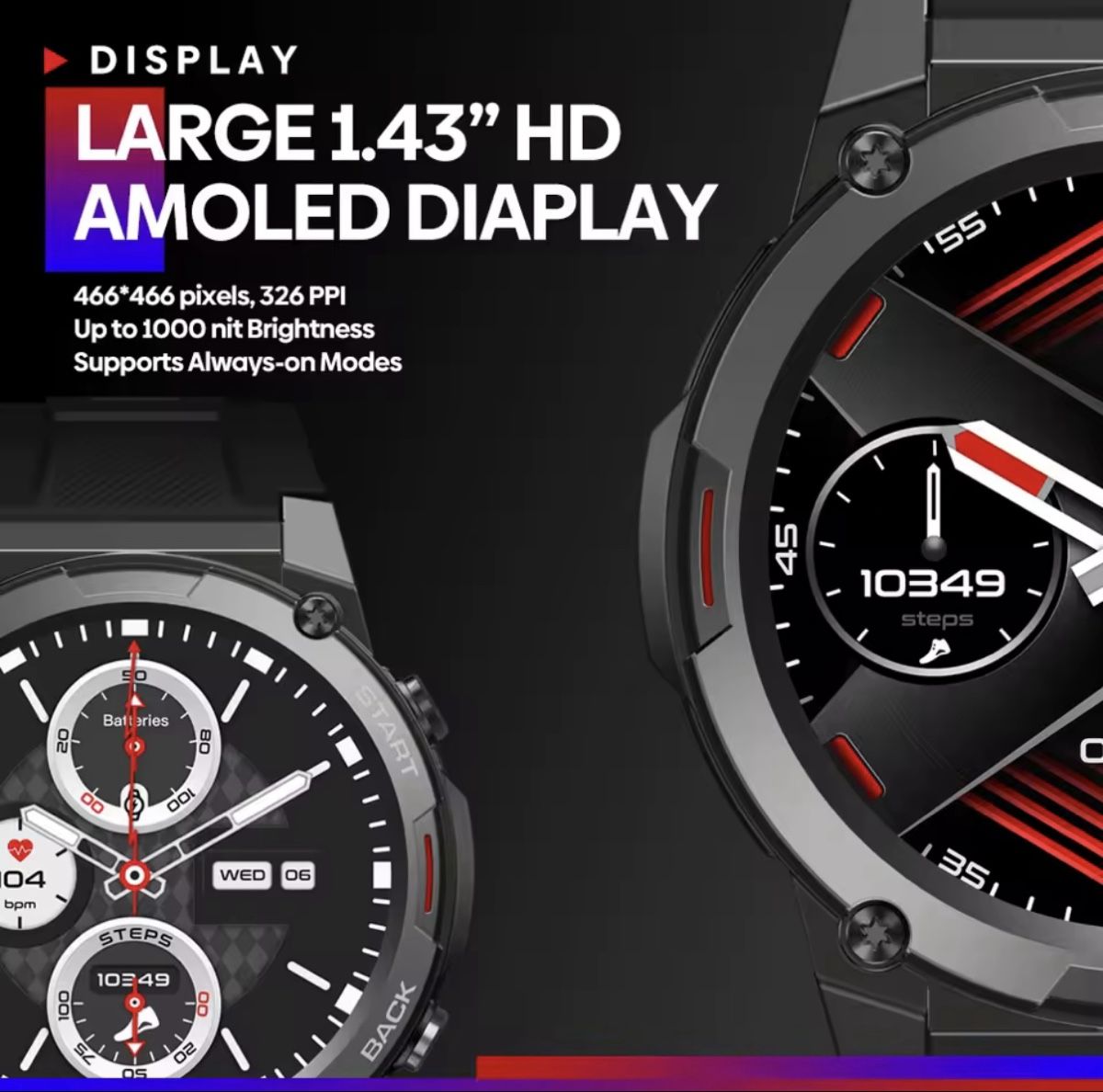 Smartwatch: Zeblaze Vibe 7 Pro Smartwatch – Usato da Gland venduto da Lucie1201 4