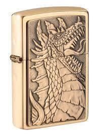 Zippo Accendini: Zippo Dragon Emblem – Nuovo e nell'imballaggio originale da Wängi venduto da elcigarro