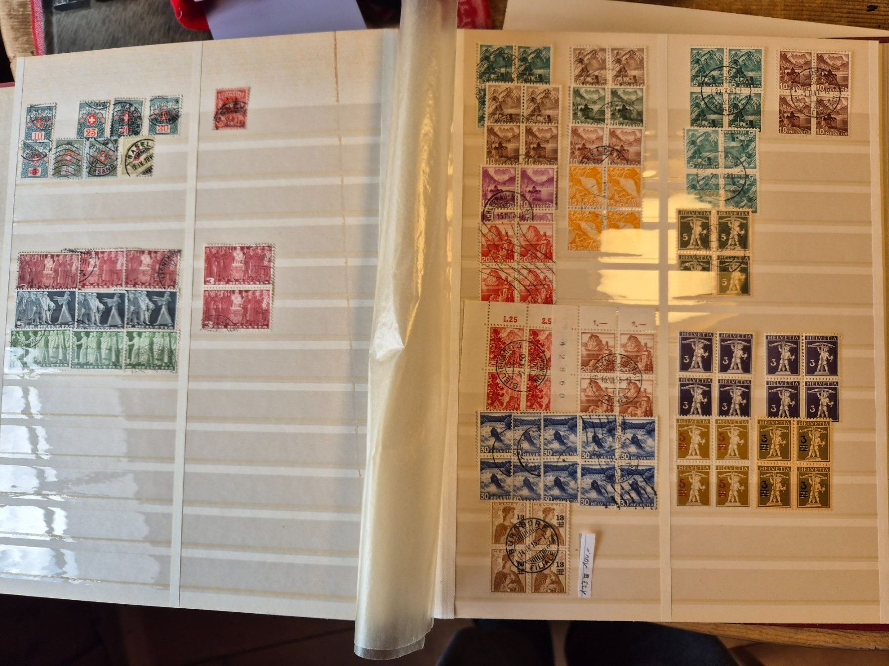 Tous les timbres: Alte Schweiz Sammlung ab 1.- – D'occasion à Uznach par Fireblade7 7