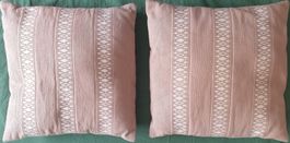 2 beige Kissen 45x45cm von My Living Style