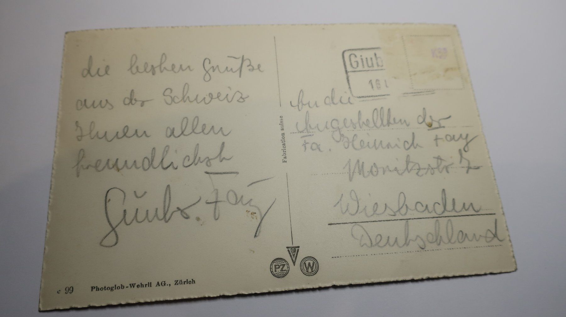 Cartoline postali: Zürich Bahnhofplatz Tram – Usato da Cormoret venduto da Pascalll2001 4