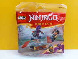 LEGO Ninjago 30675 Turnier-Trainingsgelände Cole & Wolf NEU