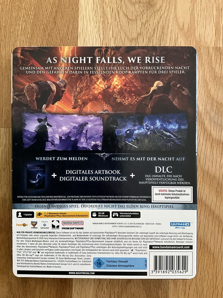 Giochi: Elden Ring Nightreign Seekers Edition PS5  – Usato da Luzern venduto da Eureedudeheit 1