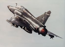 Pressefoto Dassault Mirage 2000 D auf Kodak Fotopapier