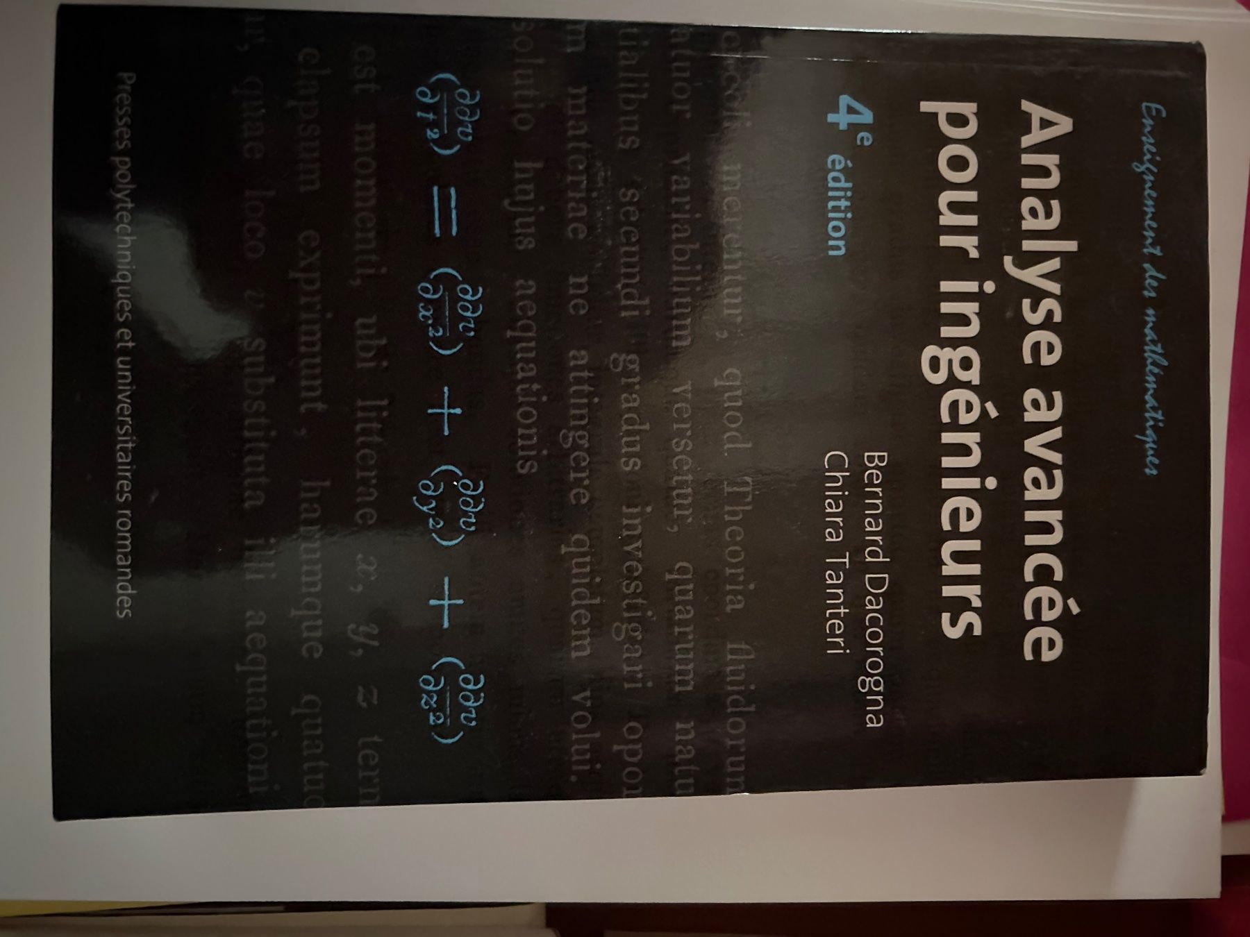 Libri: Analyse avancée pour ingénieurs – Usato da Denges venduto da esi_qf9x