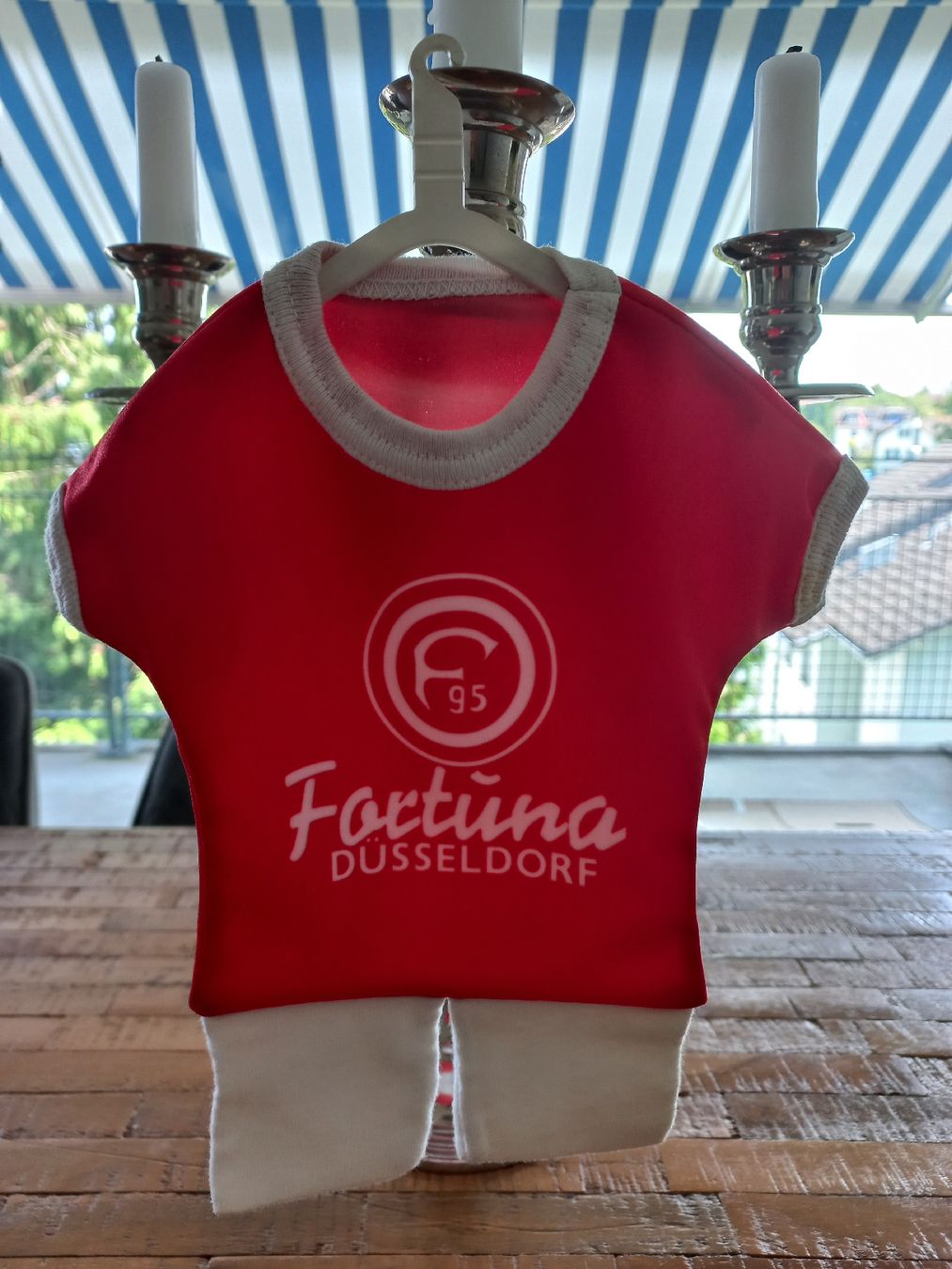 Canottiere & Pantaloni: Fortuna Düsseldorf Mini Trikot – Usato da Horgen venduto da fofa06