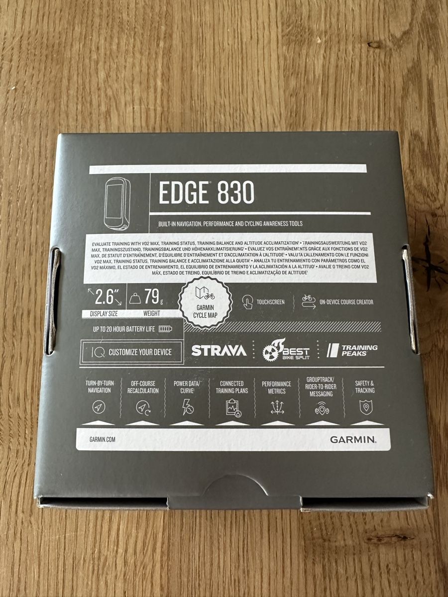 Garmin Computer & Messgeräte: Garmin EDGE 830 – Gebraucht aus Ebikon von Squizi 2