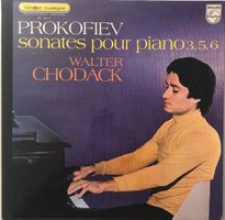 Prokofiev – Klavier-Sonaten Nr. 3,5 & 6  (LP,Walter Chodack)