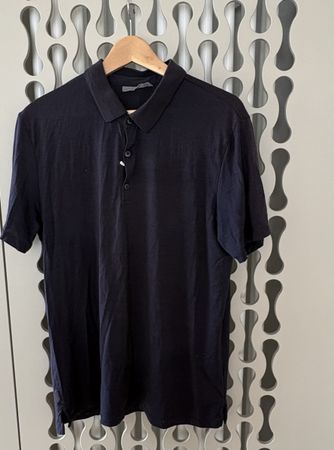 Herren Polohemd Icebreaker Merino dunkelblau L