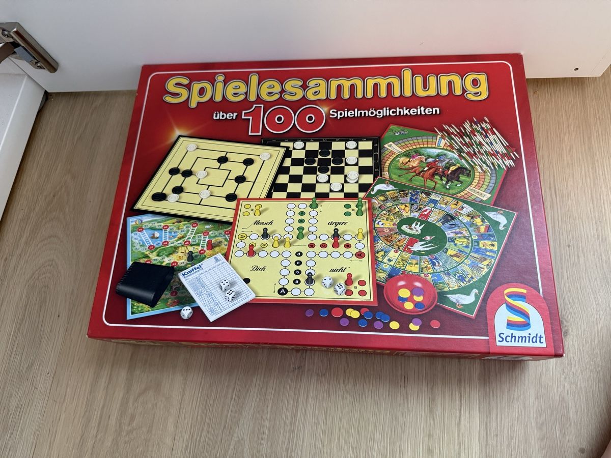 Spiele: Schmidt Spiele Sammlung Brettspiele über 100 Spiele – Neu und originalverpackt aus Pfäffikon ZH von Mado131019