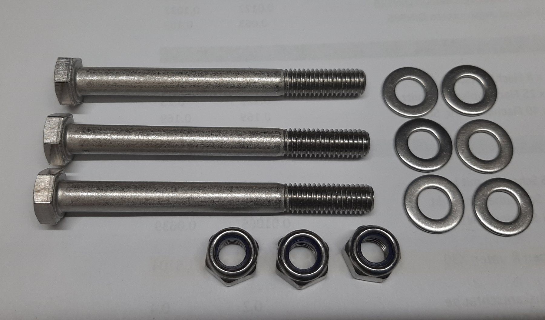 Ferramenta: 3 Stk. M8x75 rostfrei – Nuovo (secondo la descrizione) da Rüfenacht BE venduto da Brunni81