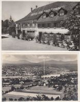 2 Postkarten Hotelpost Rheinfelden Aargau, Solbad Möhlin