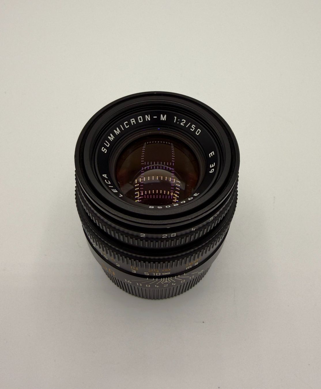 Leica Obiettivi: Lens Leica Summicron-M 1:2 50 mm E39 – Usato da Zürich venduto da val_29qr 2