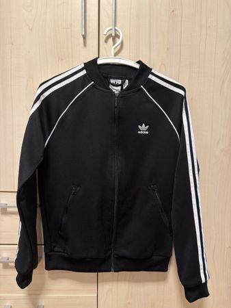 Adidas Zipper schwarz S