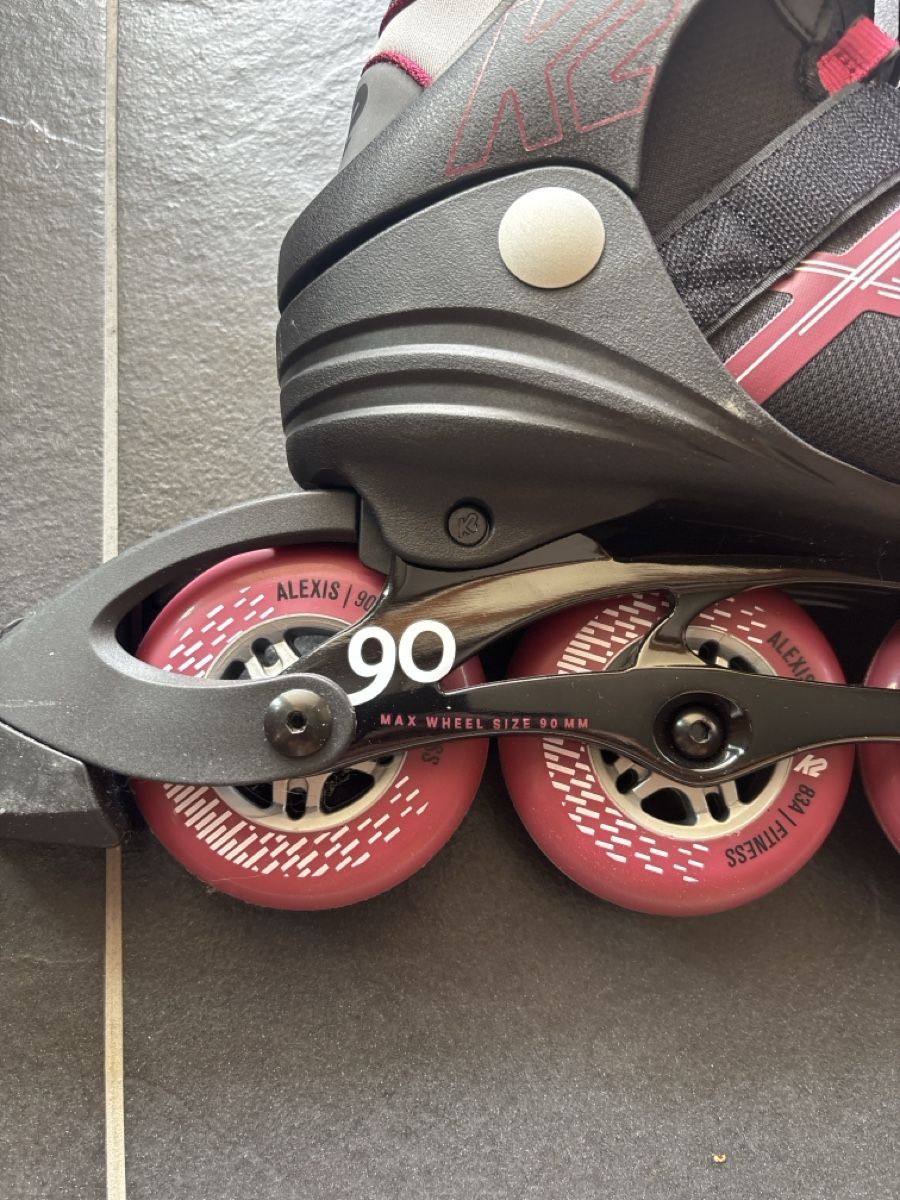 K2 Pattini in linea & Pattini a rotelle: Roller lady k2 Alexis 90 mm pointure 40 – Nuovo e nell'imballaggio originale da Val-d'Illiez venduto da Laurent046 1