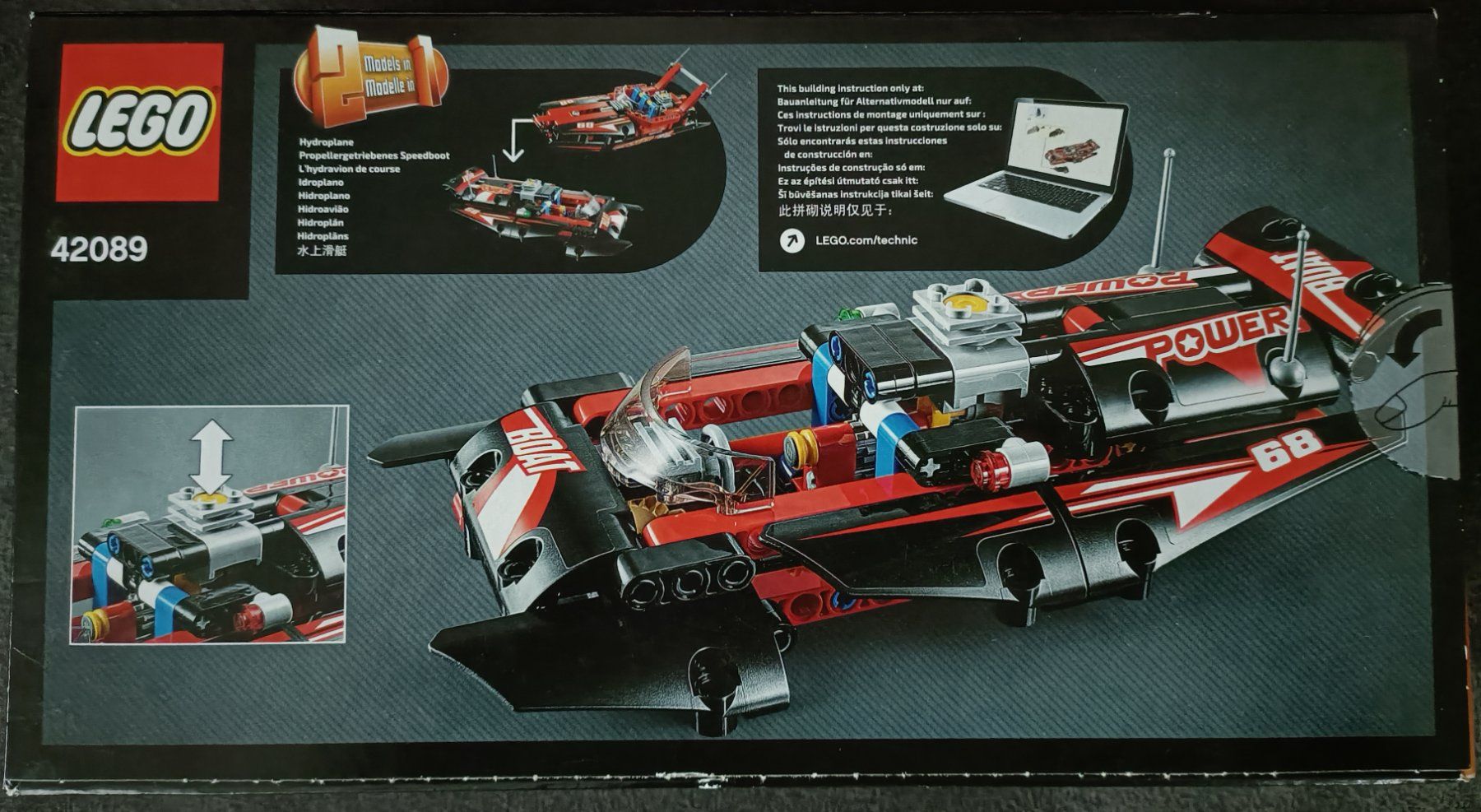Lego Kit di costruzioni: LEGO  42089 Rennboot – Nuovo e nell'imballaggio originale da Werthenstein venduto da Luzernerdeal 1