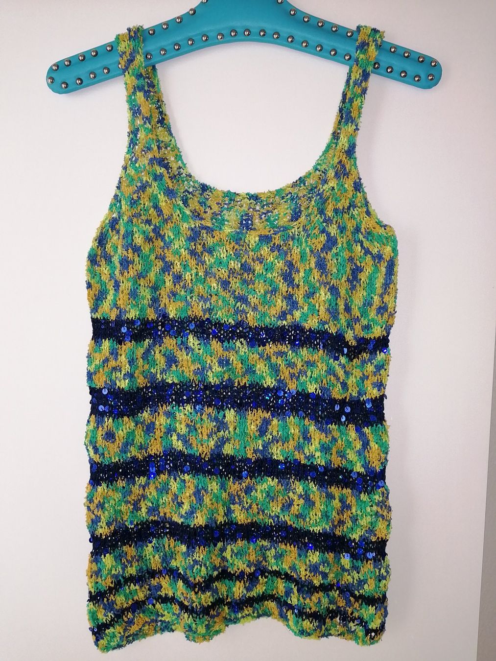 Top: Strick Tanktop Handstricken – Nuovo (secondo la descrizione) da Buchrain venduto da nat_pl5p 2