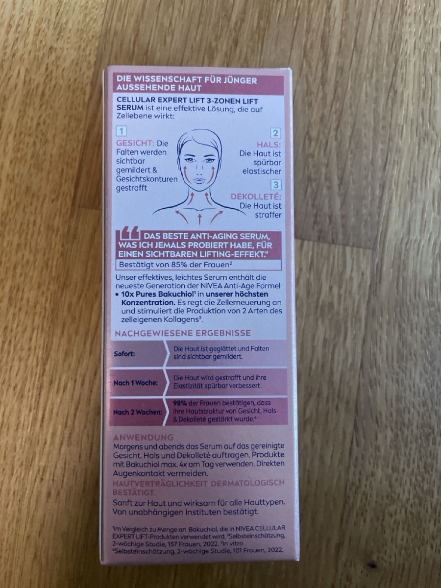 Nivea Cura del viso: Nivea Cellular Expert Lift Serum, Bakuchiol – Nuovo e nell'imballaggio originale da Forch venduto da Strawberry_JvN 2