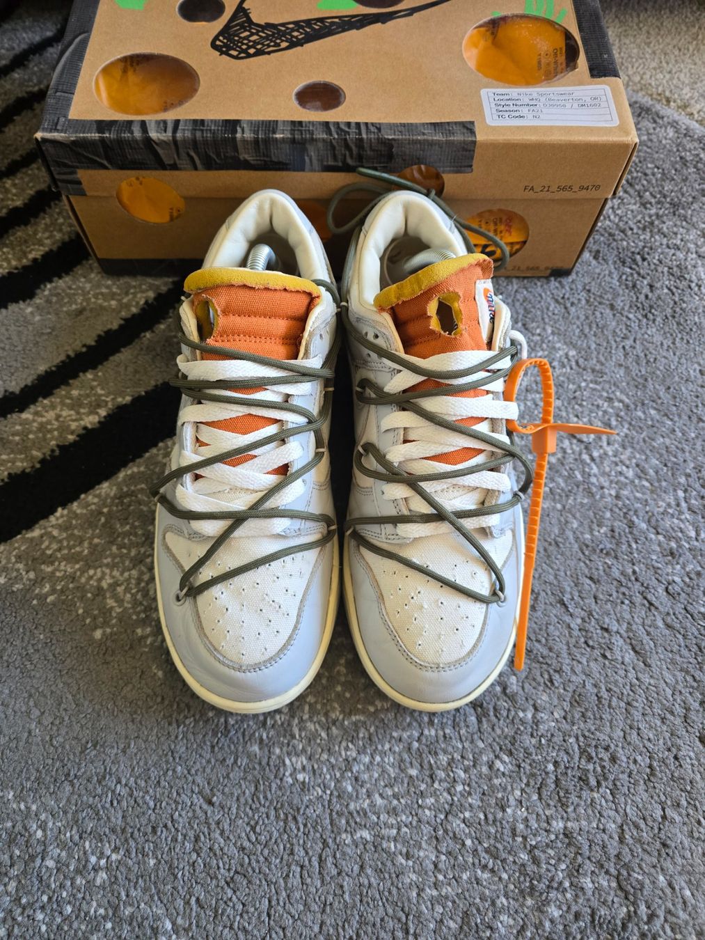 Scarpe da uomo: Dunk low off white Lot 22 – Usato da Bôle venduto da A_Kickstory 1