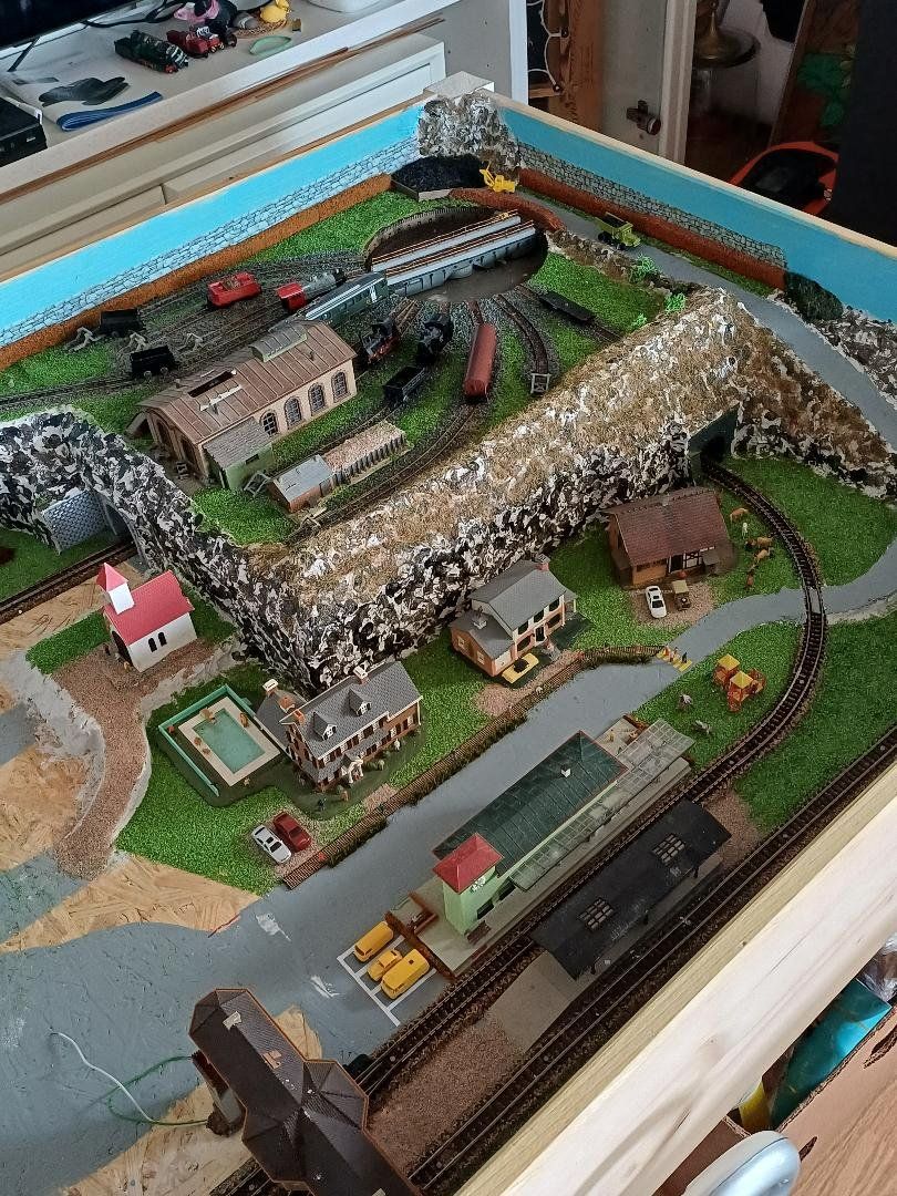 Modellini di ferrovie: maquette train N à finir – Usato da Pâquier-Montbarry venduto da PaulT 3