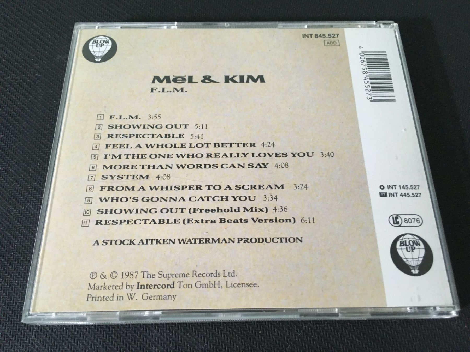 CD: Mel & Kim - F.L.M. -CD- – Usato da St.Gallen venduto da MedienJoe 2