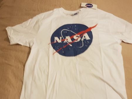 NASA Circle Logo Herren T-Shirt Grösse M Neu. GRATISVERSAND