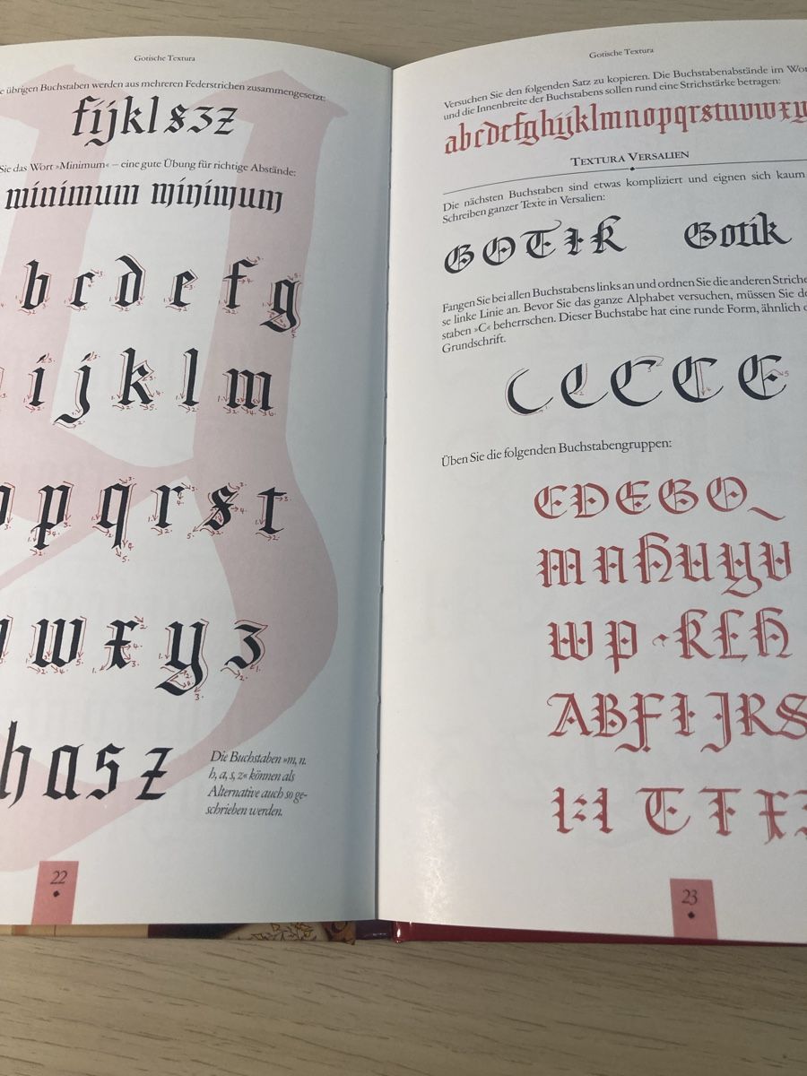 Libri: Kalligraphie Buch 2 stk. Neu – Nuovo (secondo la descrizione) da Aarwangen venduto da to-hirschi 3