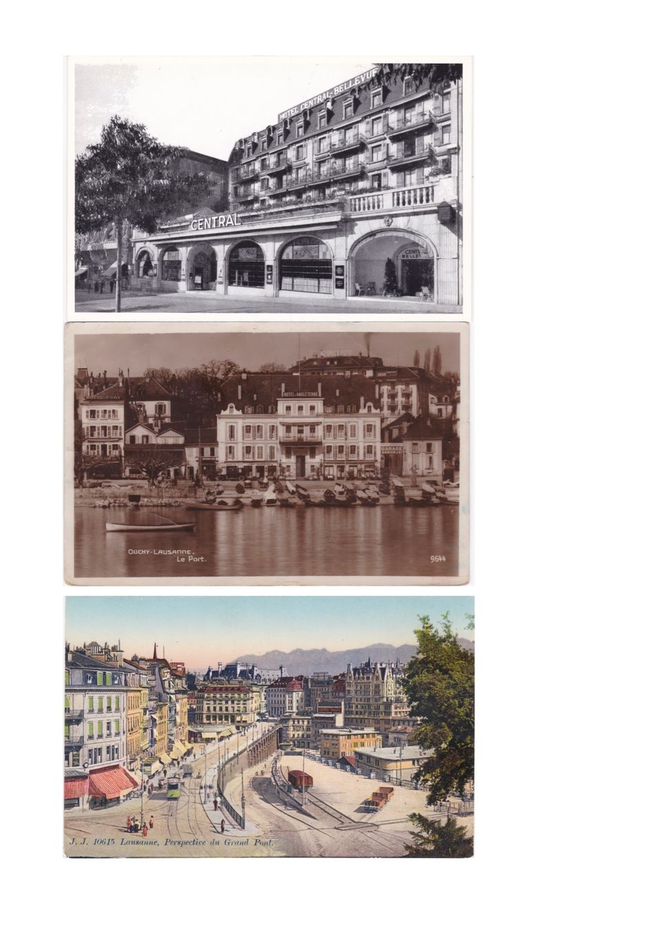 Ansichtskarten: Konvolut Lausanne – Gebraucht aus Baar von dokuba 4