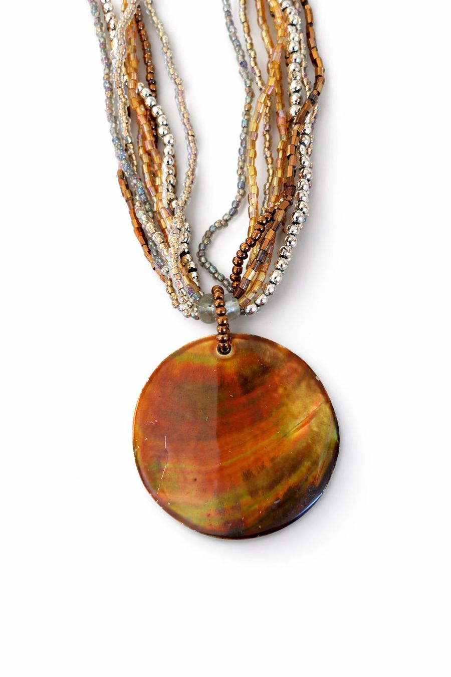 Catenine: Kette Braun Gold mit Anhänger – Nuovo (secondo la descrizione) da Fully venduto da VaneaSelection 2
