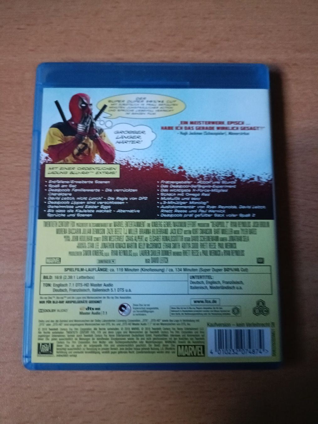 Tutti i DVDs: Deadpool 2 – Usato da Köniz venduto da Movieportal007 1