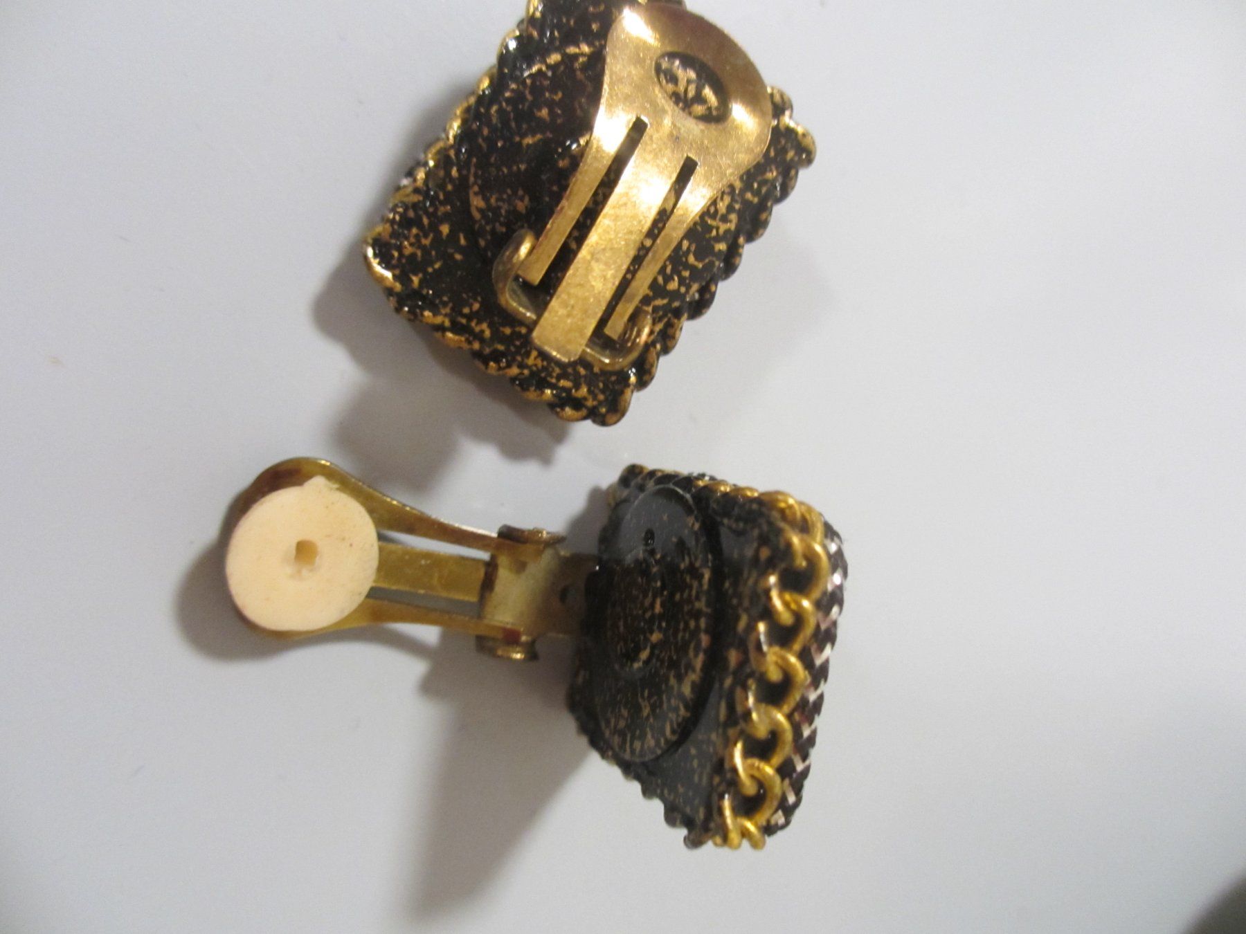 Orecchini pendenti & Orecchini a lobo: Elegante Vintage Ohrclips mit Strass – Nuovo (secondo la descrizione) da Herisau venduto da fan_h9qj 2