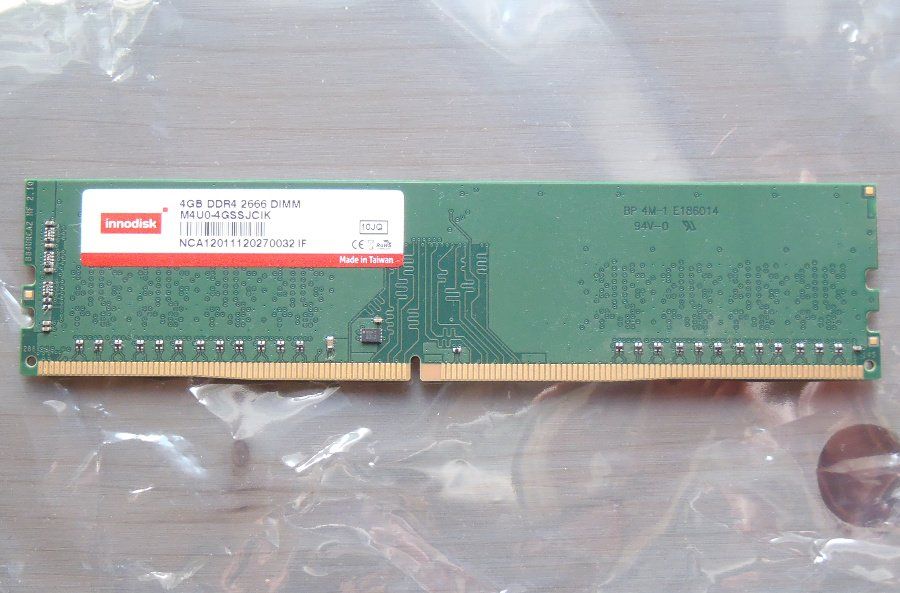 Memoria / RAM: Innodisk 4GB DDR4 2666 DIMM RAM-Modul – Usato da St. Gallen venduto da KlondikeCH