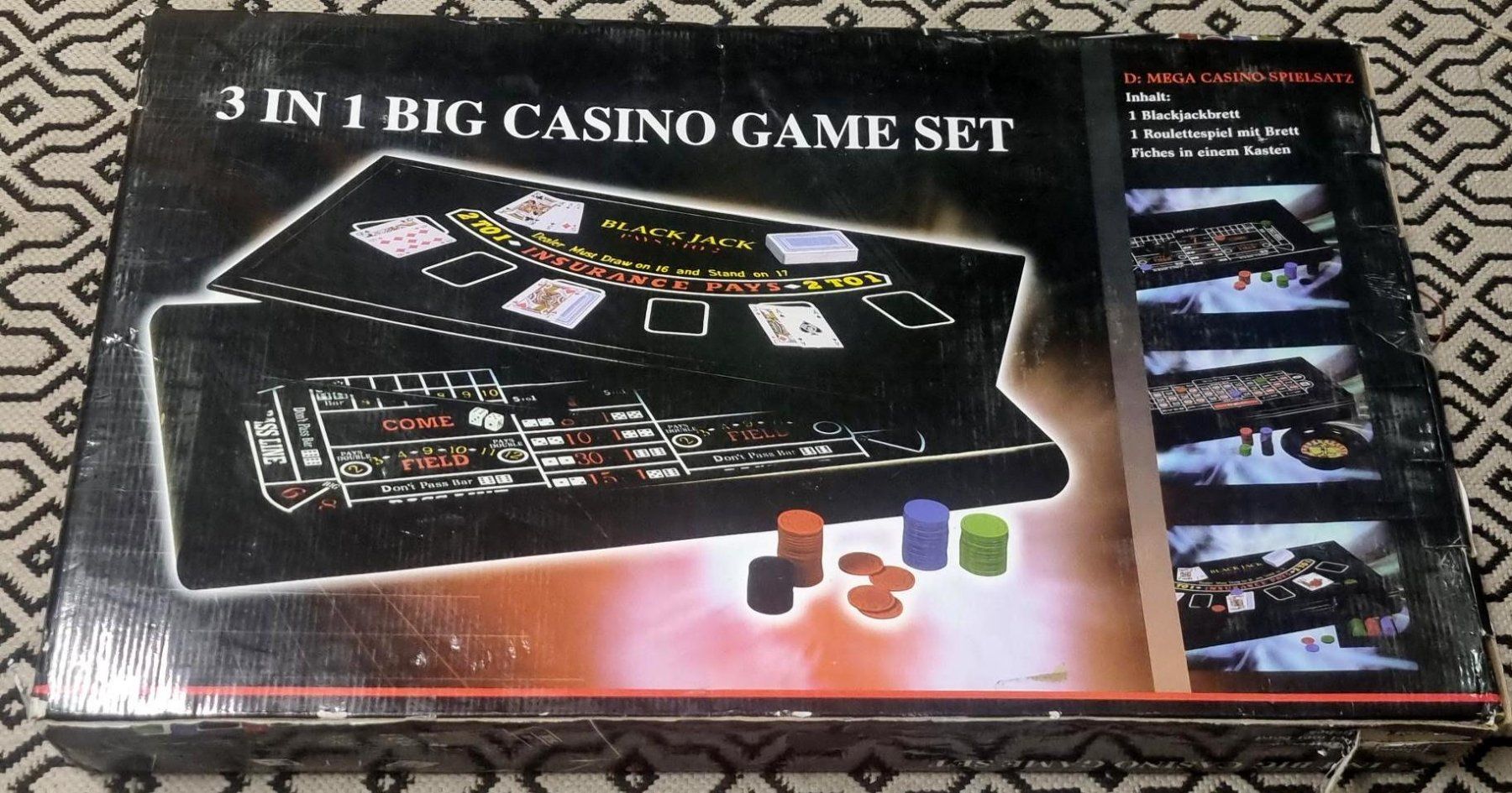 Giochi: Casino game set 3 in 1 – Nuovo (secondo la descrizione) da Collonges venduto da arashee