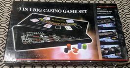 Casino game set 3 in 1