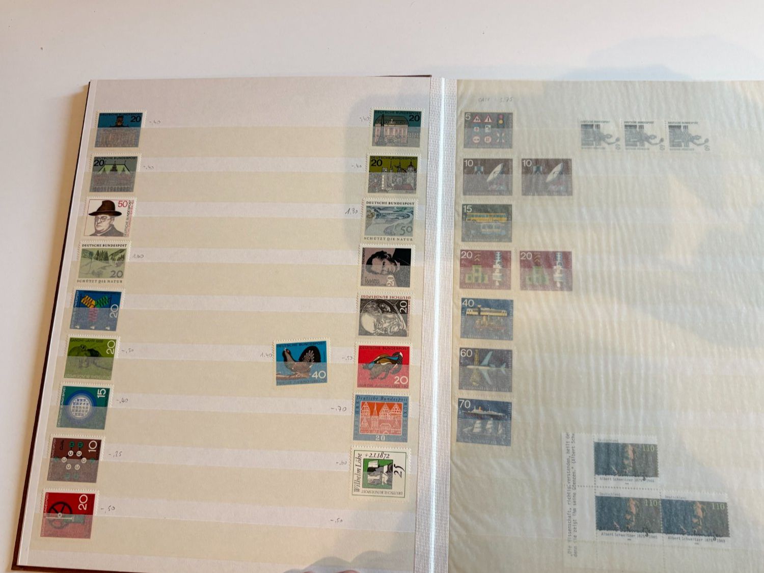 Alben: Briefmarkenalbum Deutschland – Gebraucht aus Riva san vitale von abd_p86k 5