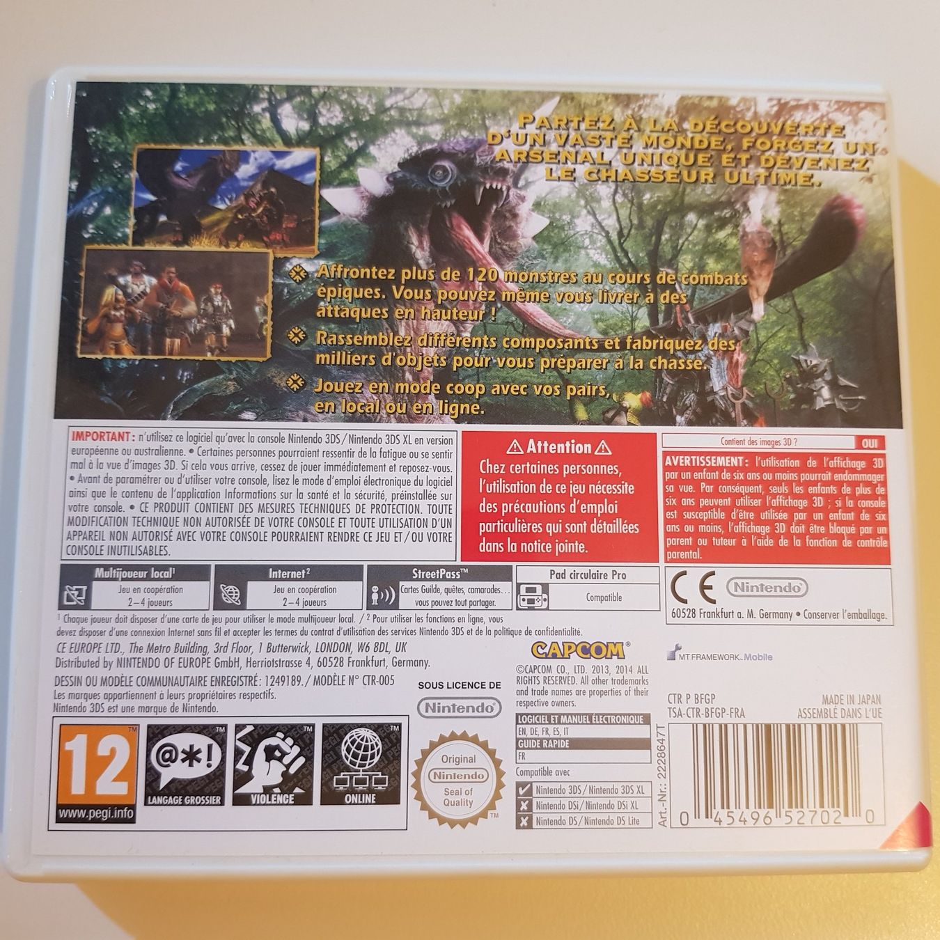 Nintendo Giochi: Monster Hunter 4 Ultimate /3DS – Usato da Münchenstein venduto da 2DGames 1